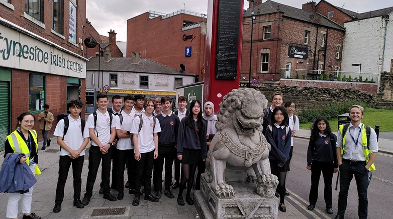 JPA Students visit Chinatown 1