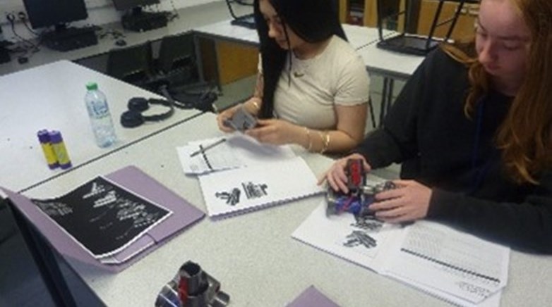 Year 12 Students Innovative Design with Dyson Engineer image2