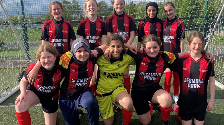 Year 7 Girls Football Team 1