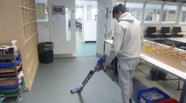 Year 12 Students Innovative Design with Dyson Engineer image1