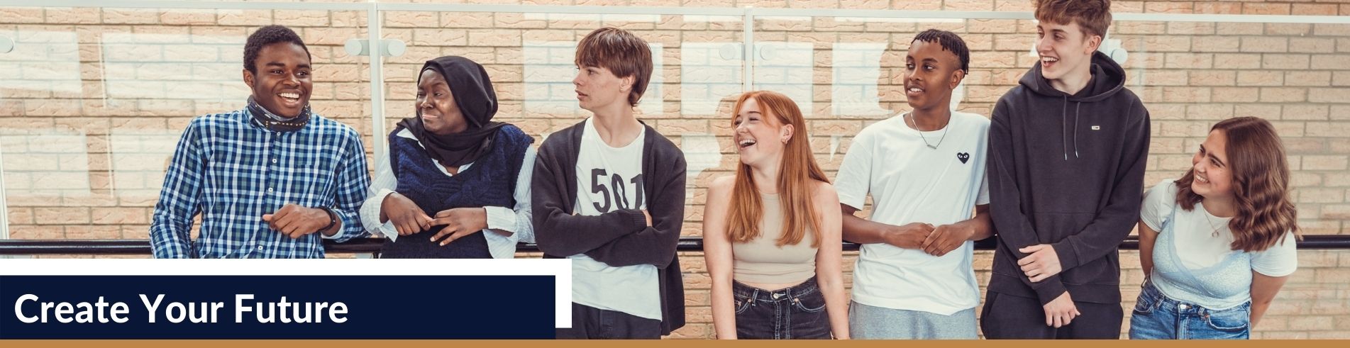 Create Your Future Sixth Form hero