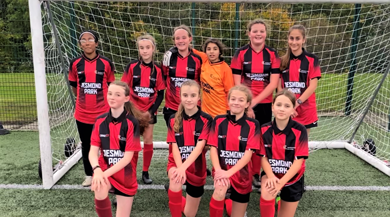 JPA U14 Girls Football Team 2 Oct 2022