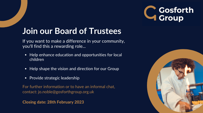 Join our Board of Trustees.